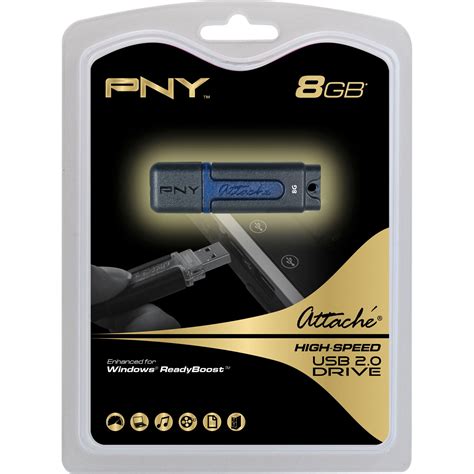 usb20fd|PNY Attaché 8GB USB 2.0 Flash Drive .